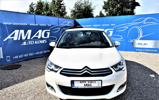 Citroen C4 cena 49900 przebieg: 76000, rok produkcji 2018 z Wolbórz małe 407